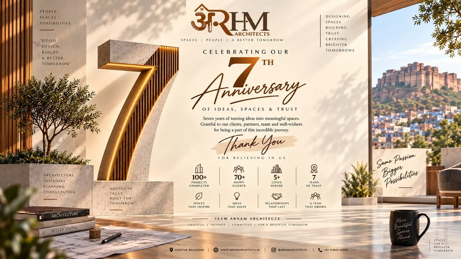 Arham Architects 7th Anniversary